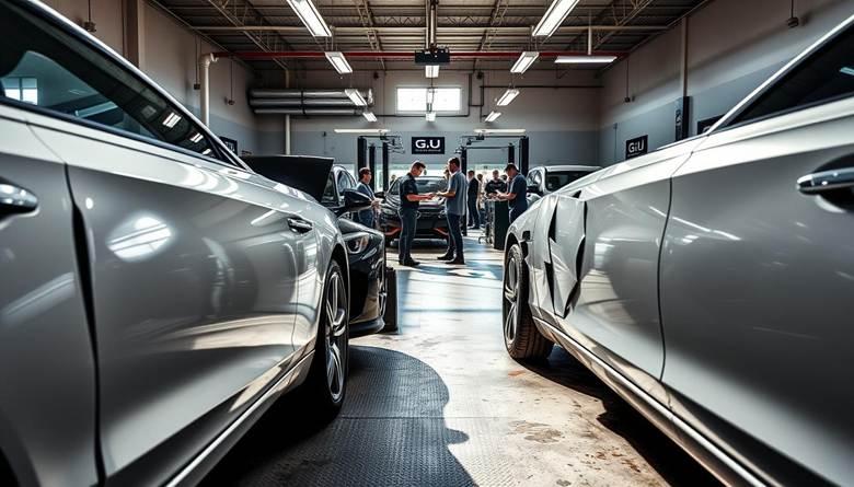 auto body shop comparison