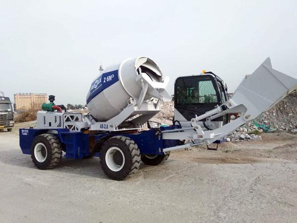 AS-2.6 Self Loading Concrete Mixer