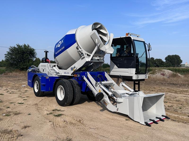 AS-3.5 concrete mixer in Abuja,Nigeria