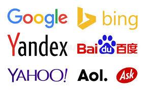 Web search engines logos editorial ...